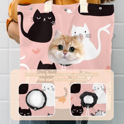 Sac de transport confortable pour chaton et chiot contre le stress
