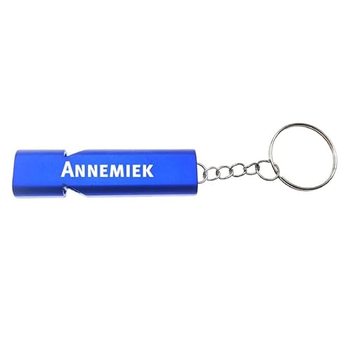 Llavero, diseño de flauta con nombre, anémica, azul, seguridad, azul, talla única, azul, Talla única