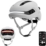 UNIT 1 Aura Hybrid Smart Bike Helmet for Adults | Urban & Road | MIPS Safety | LED Front & Rear Lights | Turn & Brake Light Compatible | Crash Alert | E-Bike Certified | Lightweight & Ventilated