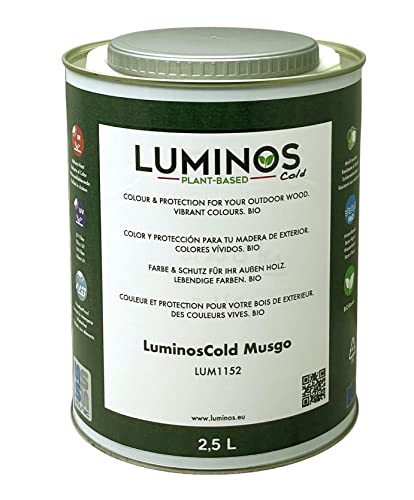 Luminos Cold Vernice Legno Esterno Verde 2,5L