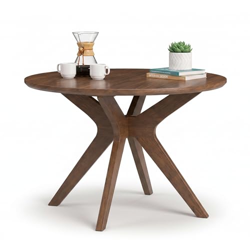 Signature Design by Ashley Lyncott Traditional Round Dining Room Table, Seats up to 4, Brown, 45' W x 29.75' H