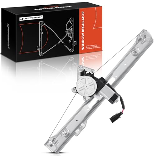 A-Premium Power Window Regulator with Motor Replacement for BMW E46 323i 325i 325xi 330i 330xi 1999-2005 Rear Right Passenger Side