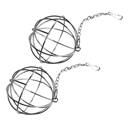 2 Balones de Alimentación Conejos Acero Inoxidable Reutilizables 2