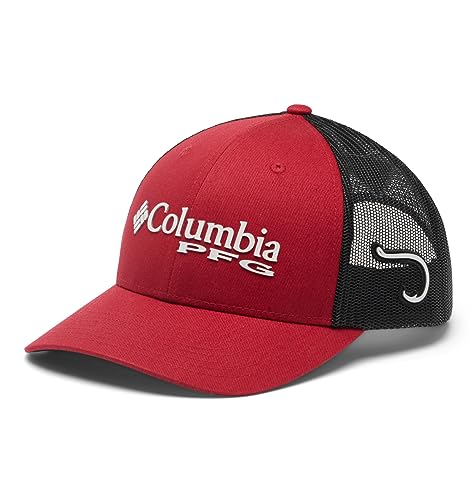 Image of Columbia Unisex-Adult PFG Snap Back Fish Flag Ballcap