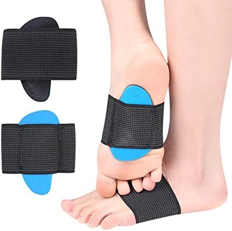 Connfiton Copper Arch Support, Arch Pain Relief Plus Support, Foot Arch Support/Sleeves- Plantar Fasciitis Relief, Foot Care, Heel Spurs, Feet Pain Relief,Flat Feet.(1 Pair Black - Unisex One Size)