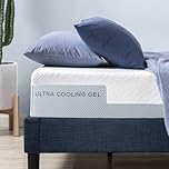 Zinus Cloud Cool Queen Mattress, Ultra Cooling 7 Zone Gel Green Tea Memory Foam - Medium Feel Bed, Cool-to-Touch Soft Knit Cover, Pressure Relieving, CertiPUR-US Certified, Mattress in A Box