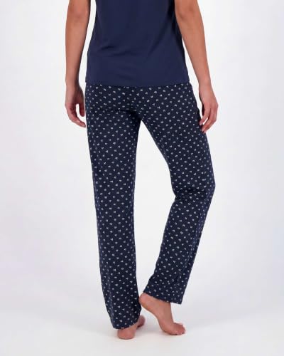 Image of Real Essentials 2 Pack: Women's Comfy Pajama Sets - Short Sleeve Ladies Loungewear Sleepwear PJs (Available In Plus)