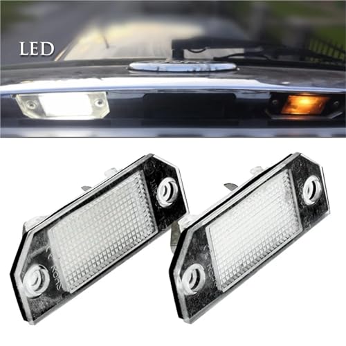 Luces matrícula LED para Ford Focus 2 ST 225 y C-Max 2003-2008 2