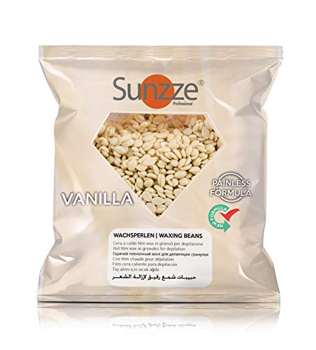 Brazilian Waxing selbst günstig zusammenstellen Premium von Sunzze. Auswahl an Qualitäts Wachs, Holzspatel. Filmwachs zur Enthaarung im Intim, Achsel und Beinbereich. Anwendung ohne Vliesstreifen (Wachsperlen Vanille)