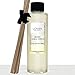 LOVSPA Desert Sage & Citrus Reed Diffuser Oil Refill with Replacement Reed Sticks | an Herbal Blend of Aromatic Sage, Luxurious Talc, and Lemon-Lime Essential Oils | Made in The USA