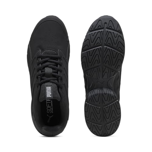 PUMA Chaussures de Course sur Route Unisexe Electro SL, Noir/Gris Ombre, Pointure 45 EU, Puma Gris Ombre Noire, 44.5 EU – vue 4