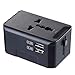 Produktbild Balai Universal Reiseadapter, International Power Ladegerät AC Stecker Adapter mit Dual 2.4A USB Ladeanschlüsse Für USA UK EU AUS Telefon Über 150 Länder