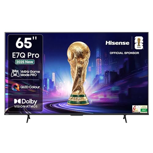 Hisense 164 cm (65 inches) E7Q PRO Series 4K Ultra HD Smart QLED TV 65E7Q PRO
