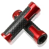 Universal Motorcycle Handlebar Grips 22mm 7/8' for Ninja 400 650R Z400 Z650 Z750 Z800 Z900 Z1000 ZX-6R ZX-10R V.ersys 650 1000 2000-20192021 2022 2023 2024 (Red)