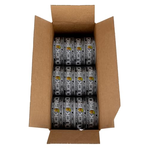 Image of Duck Pro Heavy Duty Duct Tape for Long Lasting Repairs, 2 inch Wide (1.88 in x 60 Yds) Performance Grade Tape with Waterproof Backing, Silver, 24 Rolls