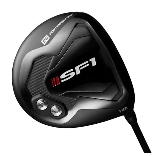 Performance Golf SF1 Driver I Square Face Technology I Enable Controlled Cut (Senior, Right)