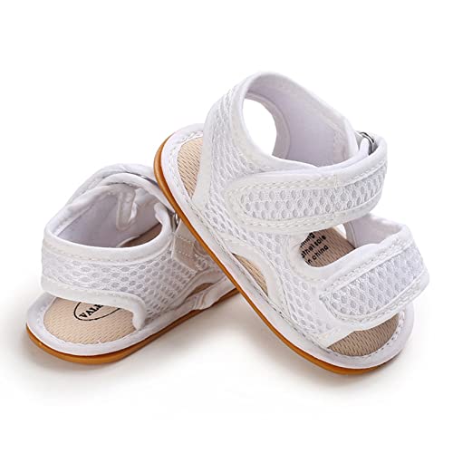 Baby Shoes Fashion Soft Toddler Shoes Breathable Hollow Baby Sandals Boys Flip Flops Size 24