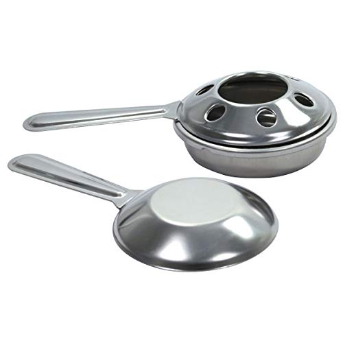 Acendedor Para Fondue Fogareiro Pequeno Com Abafador Aço Inox