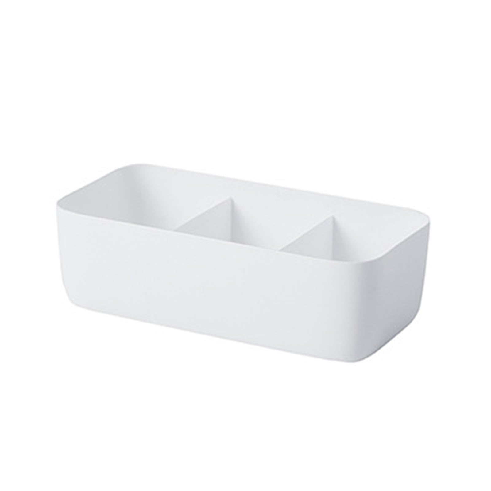 ZHSOAO 2 Pcs Household Multifunctional Sundries Storage Box Underwear Compartment Socks Plastic for Bras, Socks, Underwear