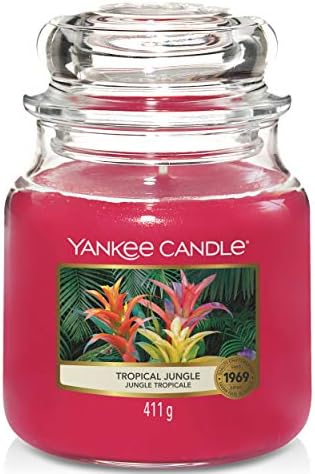 Yankee Candle Świeca zapachowa w szkle (duża) | Black Coconut | Czas palenia do 150 godzin