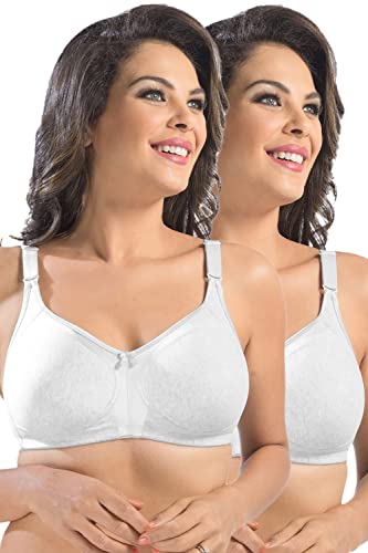 Image of SONARI Zoya Women's Non Padded Full Coverage Bra Pack of 2