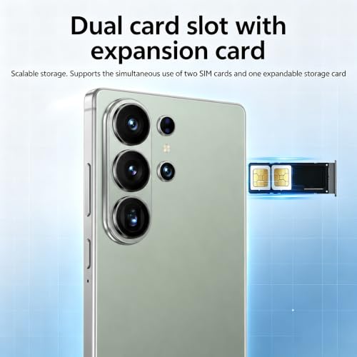 4G Unlocked Smartphone, 6.6" HD Punch Screen, 4GB+32GB (256GB Expandable),... - Image 5
