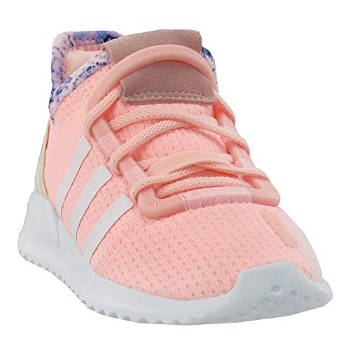 adidas Boys U_Path Run El (Infant to Little Kid) Casual Sneakers, Orange, 6