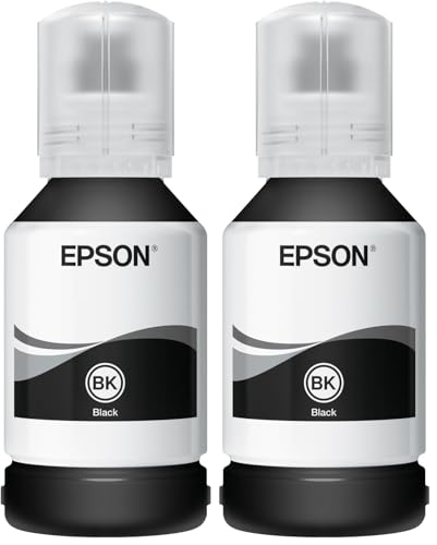 Epson 111 EcoTank Pigment Black Ink Bottle (Lot de 2)