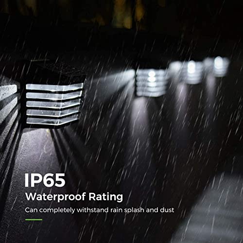 AloftSun Luci solari per esterni, per recinzioni