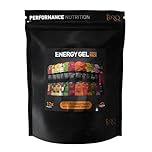 TORQ Running Gels with Caffeine & Electrolytes - 2:1 Maltodextrin: Fructose for Endurance Sports & Optimal Performance | Energy Gels for Running, Cycling & Sport - 89mg Guarana | 12 Pack Sample Box
