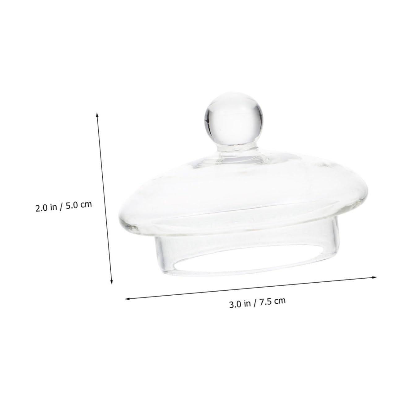 6 piezas Tapas para Infusor de Té para Sueltas Tapas Transparentes para Tetera de Repuesto Práctico y Fácil de Usar para Filtro de Té Doméstico