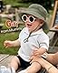 FURTALK Baby Kleinkind Kinder Sonnenhut UV-Schutz Fischerhut Jungen Mädchen Verstellbarer Faltbare Sommer Strand Sonnenschutz Bucket Hat mit Breite Krempe