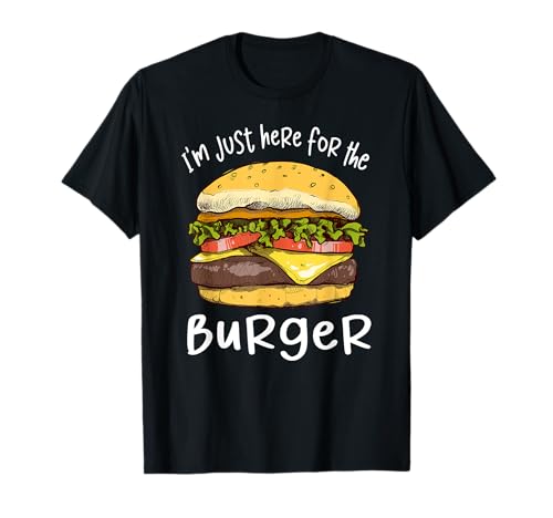 バーガー | バーガー愛好家のためにここにいます Tシャツのサムネイル