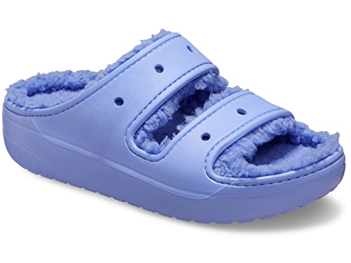 Image of Crocs Unisex Classic Cozzzy Sandal, Moon Jelly, 10 Men/12 Women