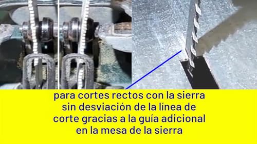 Miniatura 6 de Mesa De Sierra De Calar Con Guía Para Rectas Y Curvas, Cortes De Sierra