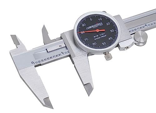 Calibre con esfera de reloj de 6 pulgadas Accusize p920-b216 en acero inoxidable 7