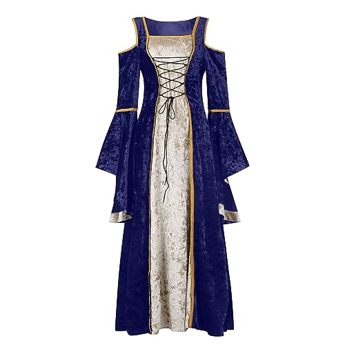 TOFOTL Halloweencostumes Skater Cute Nurse Outfit Tartan Goth Clothing Cosplay Halloween Costumes Adult Women Plus Size Halloween Costumes Victorian Women Peasant Bat Outfits Navy XL