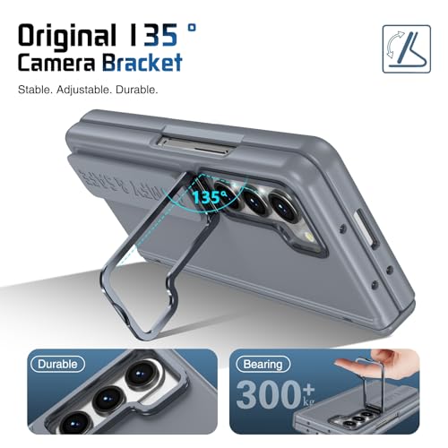 Coque Galaxy Z Fold 5 charnière magnétique et béquille de support
