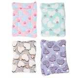 Litière en polaire pour cochons d'inde - fabriquée en matière douce et chaude, idéale pour les petits animaux