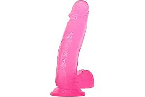 7 Inches Flexible Silicone Strong Suction Cup for Hands-Free Play Realistic Classic...