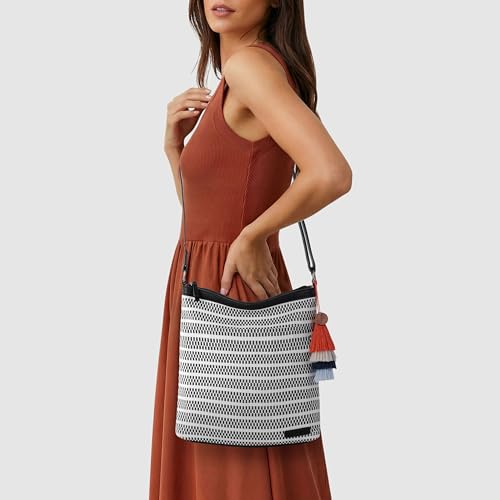 Image of The Sak Basic Crossbody Purse - Cross Body Handbag For Everyday & Travel - Zipper Closure & Adjustable Strap