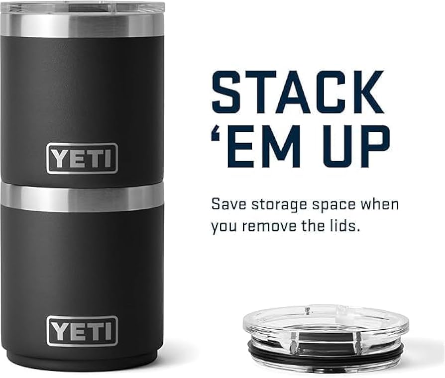 2個セット YETI ランブラー 10オンス ローボール 真空断熱 ステンレス Amazon.co.jp: YETI Rambler 10オンス 積み重ね可能 ローボール