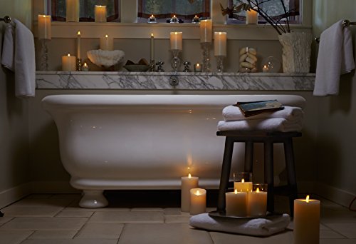 Luminara CNMX-HARDLINES-18939 Flameless Candles Pillar, Vanilla Scented thumb #4