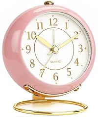 Azxb Analog Alarm Clock, Small Retro Desk Clock with Night Light, Backlight Cute Simple Design Azxb Analog Alarm Clock, Small Retro Desk Clock with Night Light, Backlight Cute Simple Design item