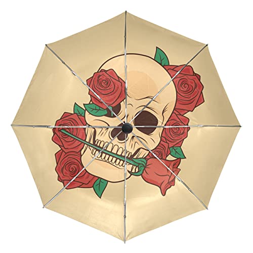 Parapluie automatique coupe-vent protection UV pliant pour femme