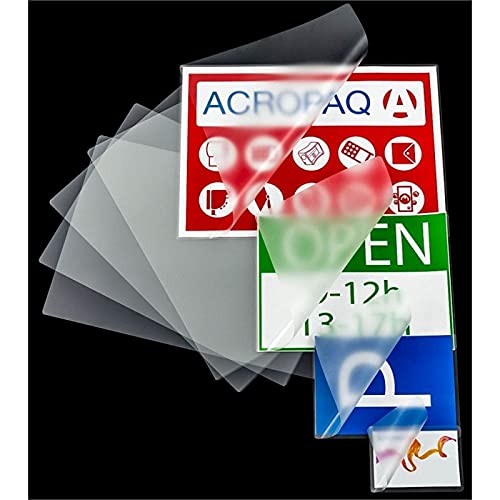 ACROPAQ - 5 x Klemmschienen-Set - Zum Binden von bis zu 30 Blatt, ohne Bindemaschine