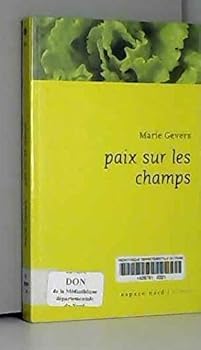 Paperback Paix sur les champs [French] Book
