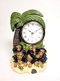 MYHOUSEOFGFTS Monkey Desk Clock