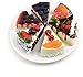 Crysdaralovebi 6pc Cucina Artificiale Frutta Torte Dessert Falso Alimenti Decorazioni Fotografia Pro Cibo Simulazione Torta Modello Tè Tavolo Decorazione