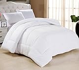 Swift Home All-season Extra Soft Luxurious Classic Light-Warmth Goose Down-Alternative Comforter, King 104
